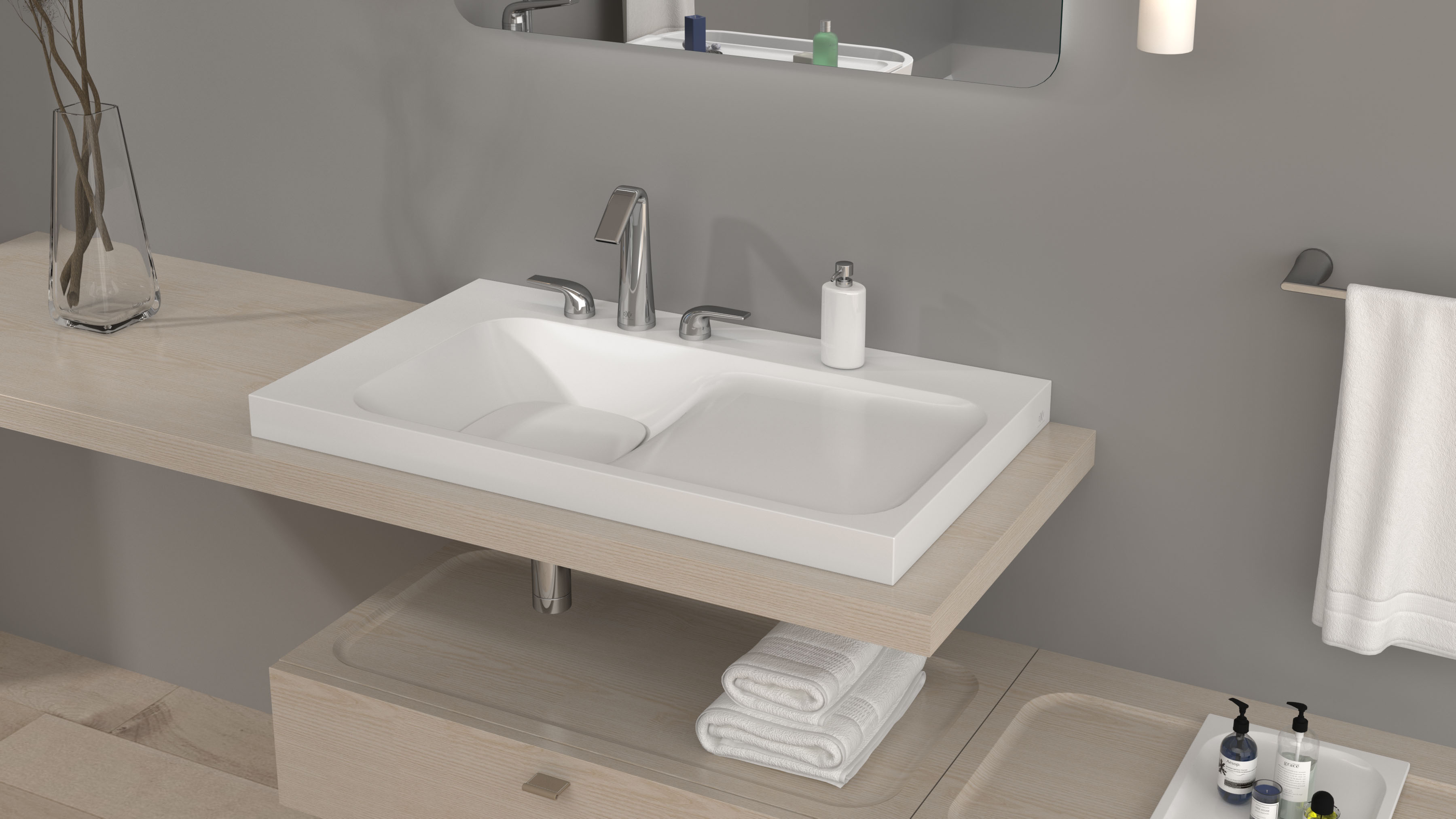 DXV Modulus® Above Counte Sink, 3-Hole